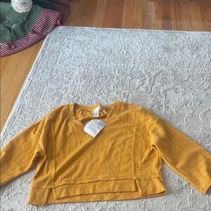 Altar'd State Mustard Yellow Sweater